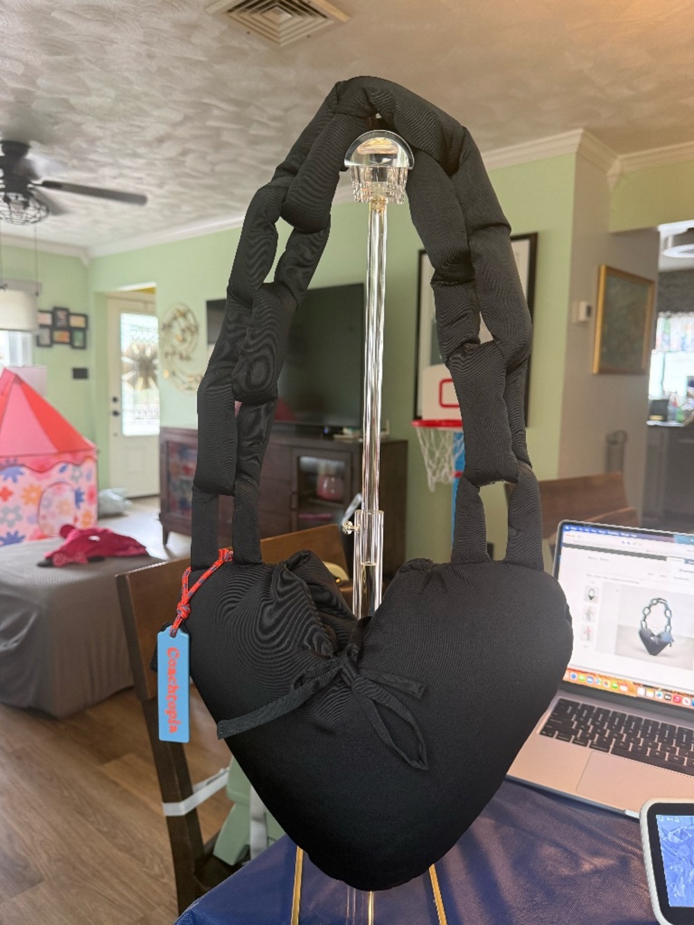 Coachtopia Loop Puffy Heart Bag